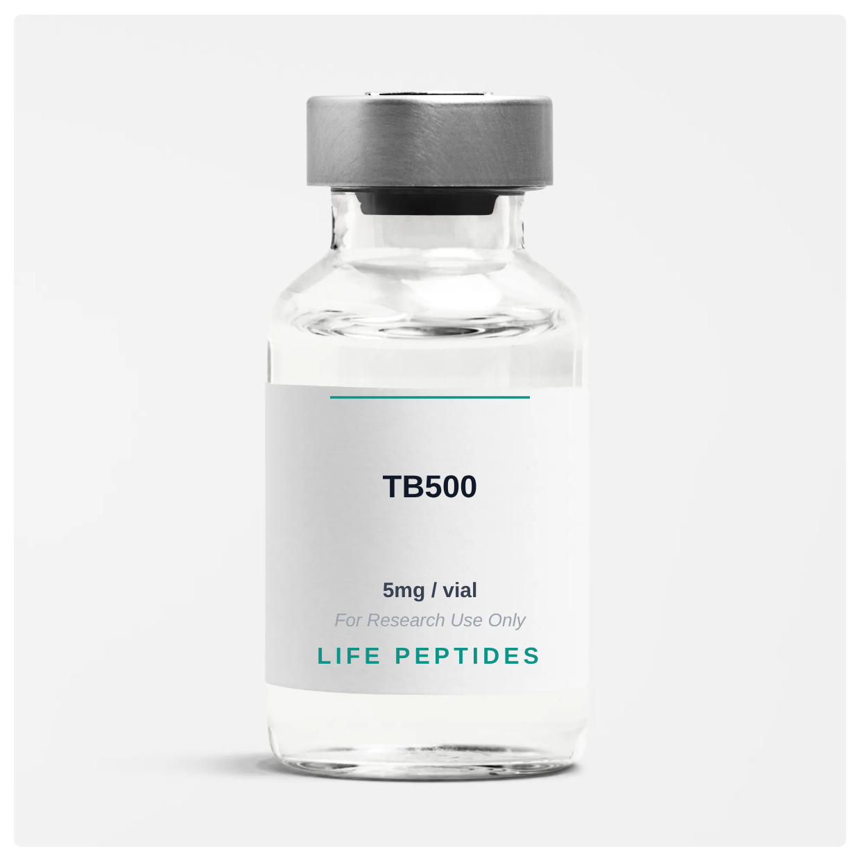 TB-500 research peptide 5mg vial